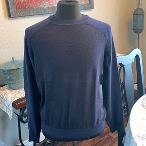 Brunella Gori Large Navy sweater. 100% Merino Wool